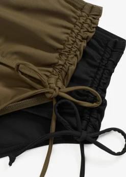 Lot de 2 bas de bikini sculptants, maintien léger