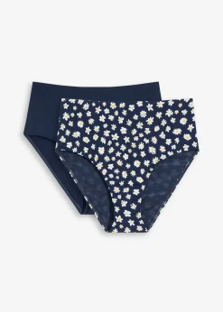 Lot de 2 bas de bikini sculptants, maintien modéré