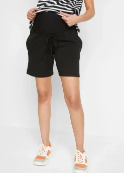 Lot de 2 bermudas de grossesse en molleton doux