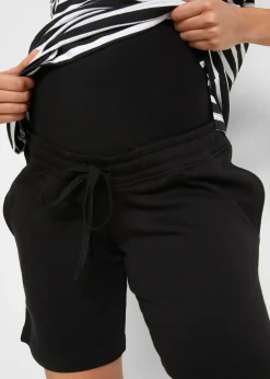 Lot de 2 bermudas de grossesse en molleton doux