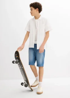 Lot de 2 bermudas en jean stretch, Regular Fit