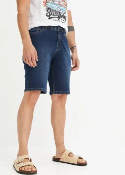 Lot de 2 bermudas en jean extensible, regular