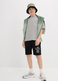 Lot de 2 bermudas en jersey coton