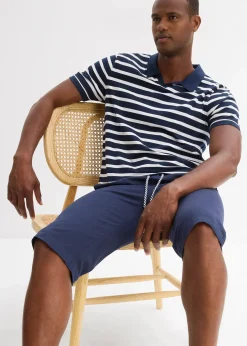 Lot de 2 bermudas en jersey 100% coton