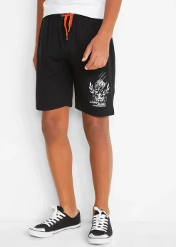 Lot de 2 bermudas en jersey coton