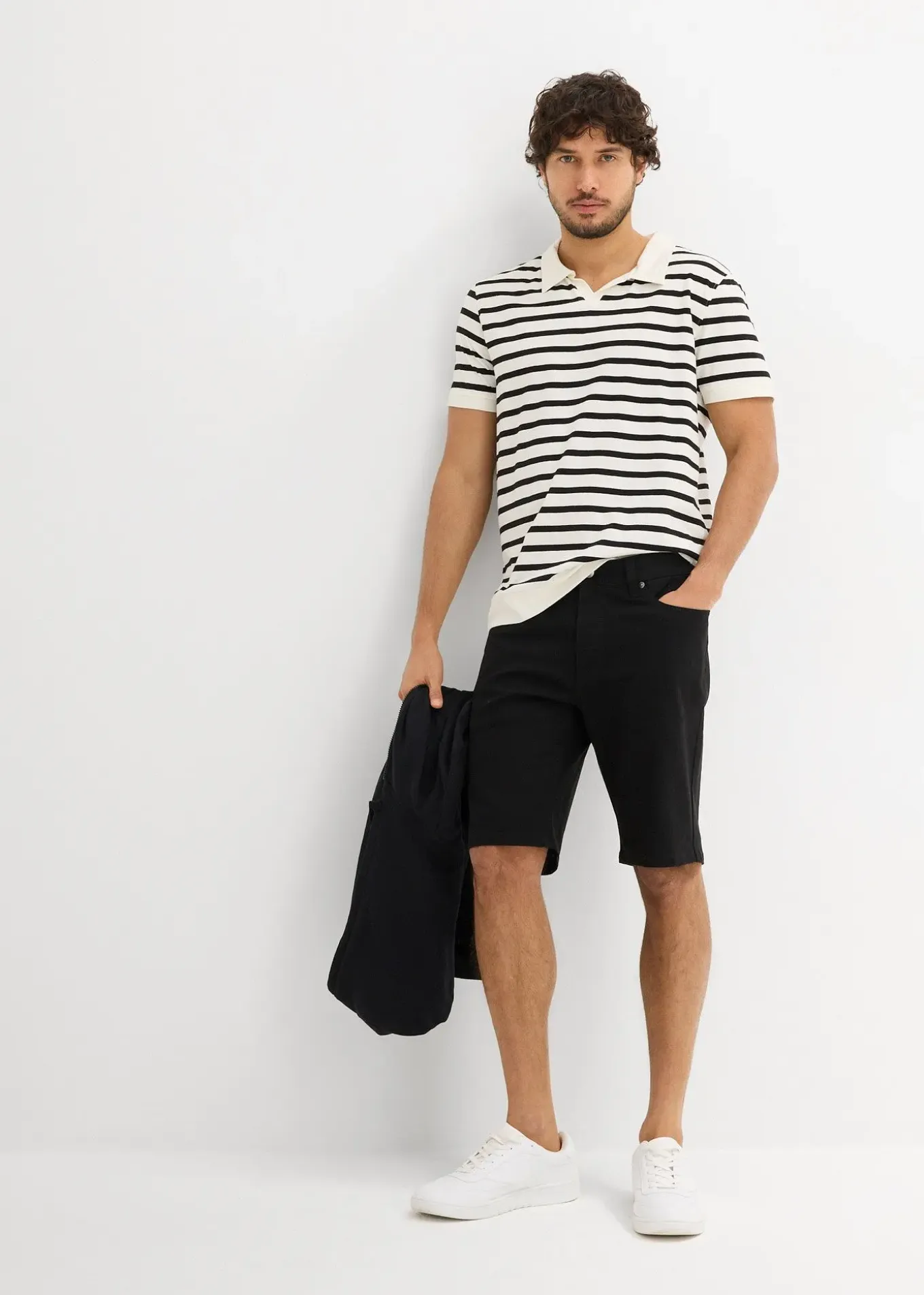 Lot de 2 bermudas extensibles, Regular