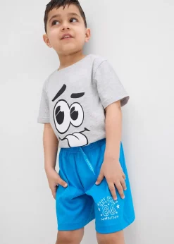 Lot de 2 bermudas jersey 100% coton