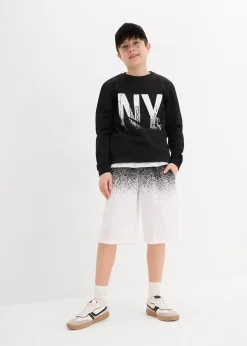 Lot de 2 bermudas texturés garçon