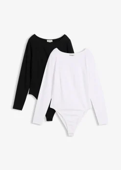 Lot de 2 bodys manches longues