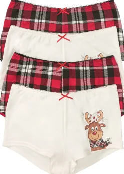 Lot de 4 boxers