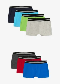 Lot de 7 boxers coton
