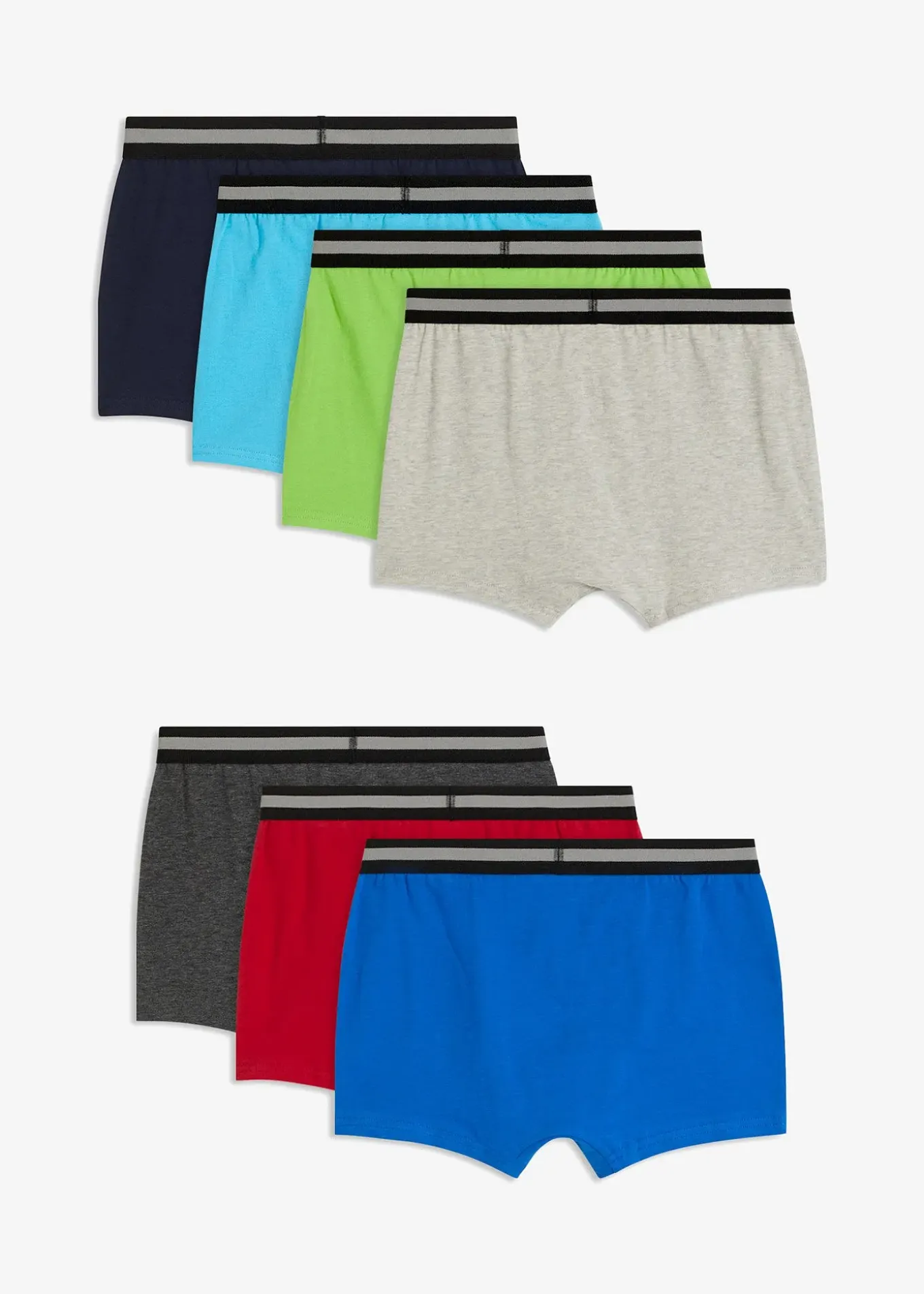 Lot de 7 boxers coton