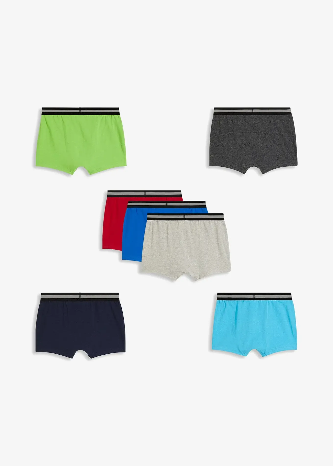 Lot de 7 boxers coton