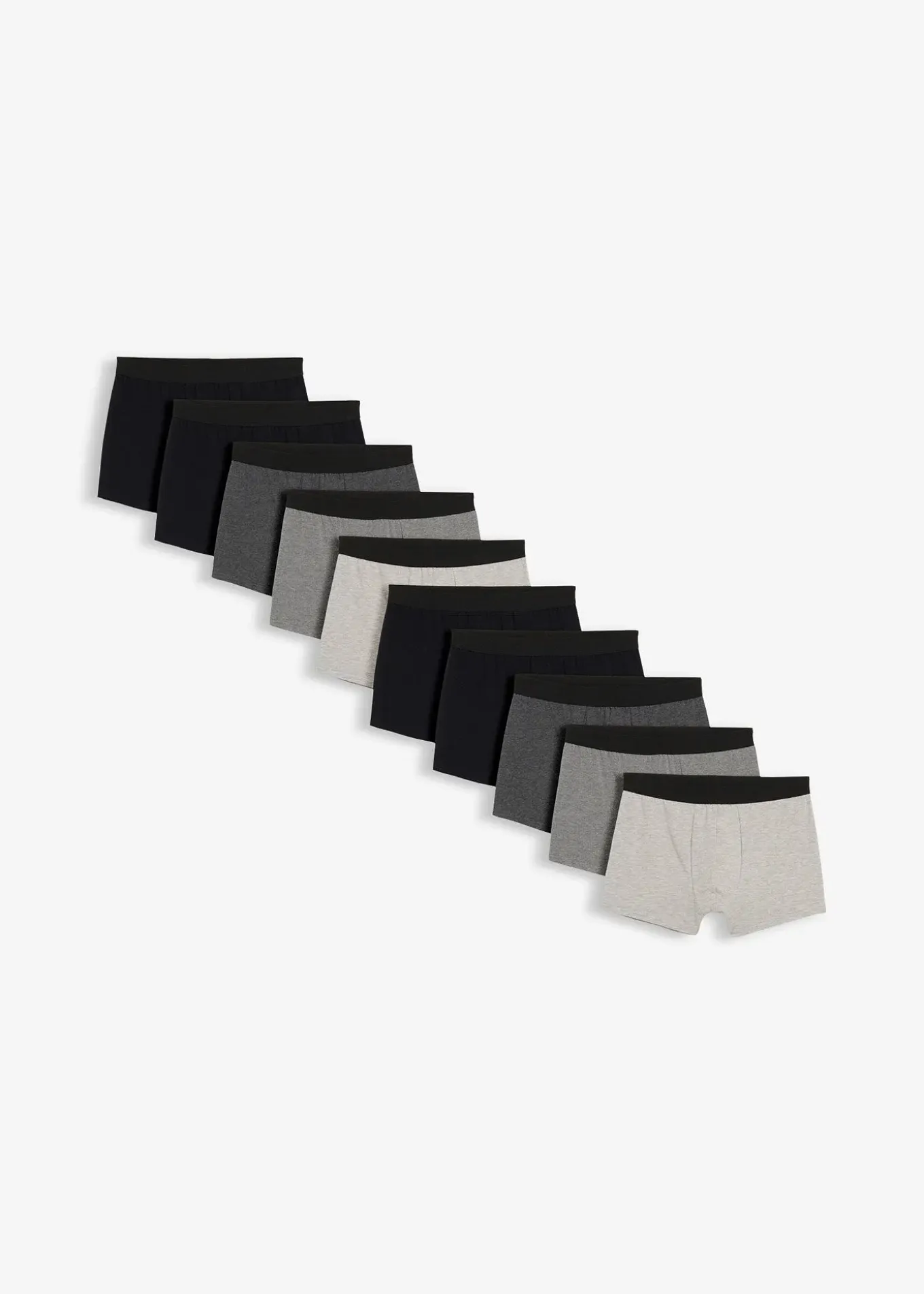 Lot de 10 boxers coton