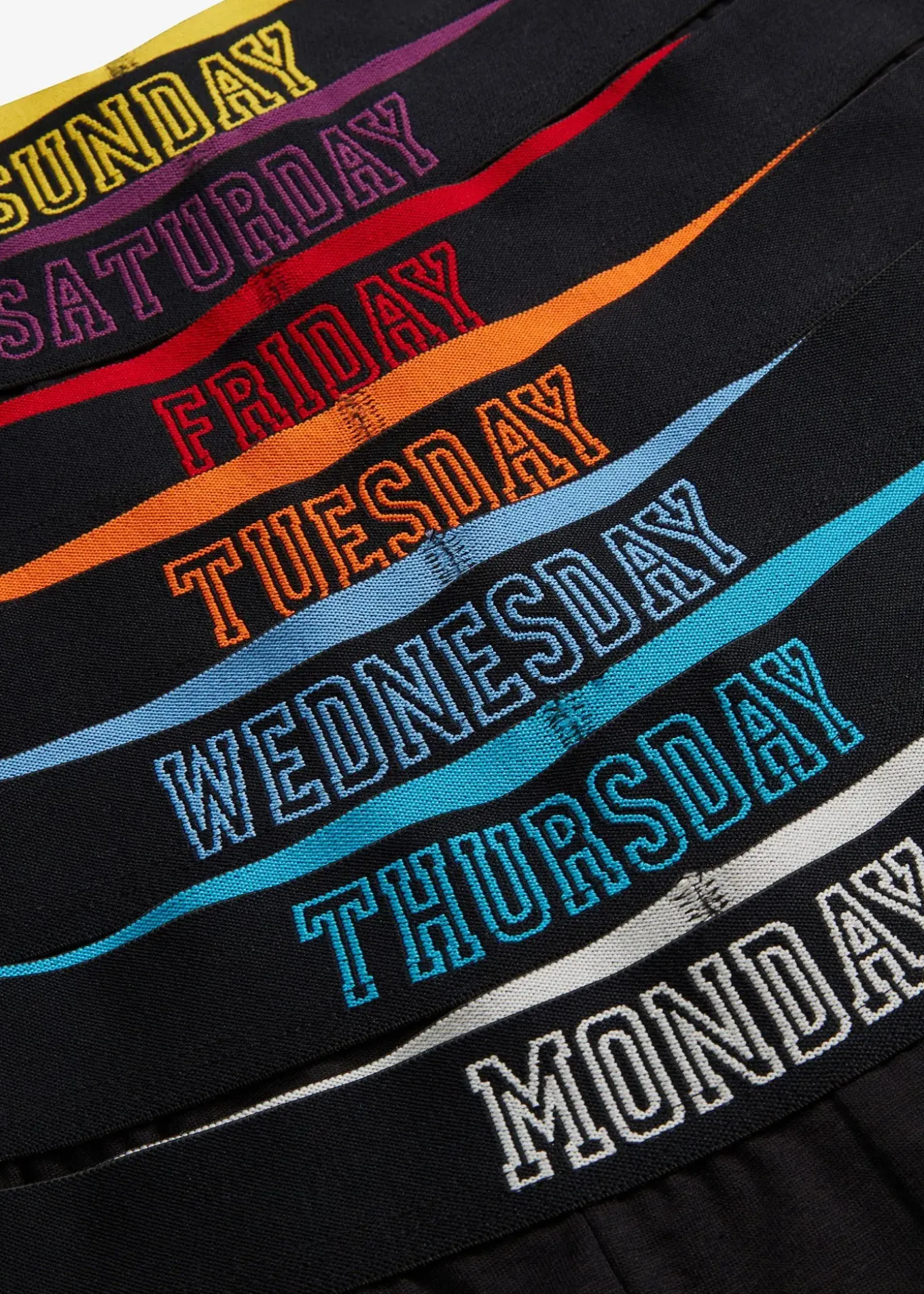 Lot de 7 boxers coton