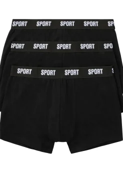 Lot de 3 boxers coton