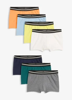 Lot de 7 boxers coton