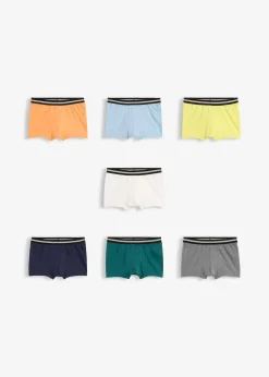 Lot de 7 boxers coton
