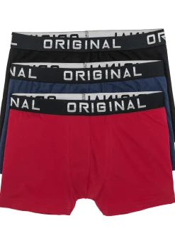 Lot de 3 boxers coton
