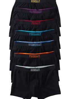 Lot de 7 boxers coton