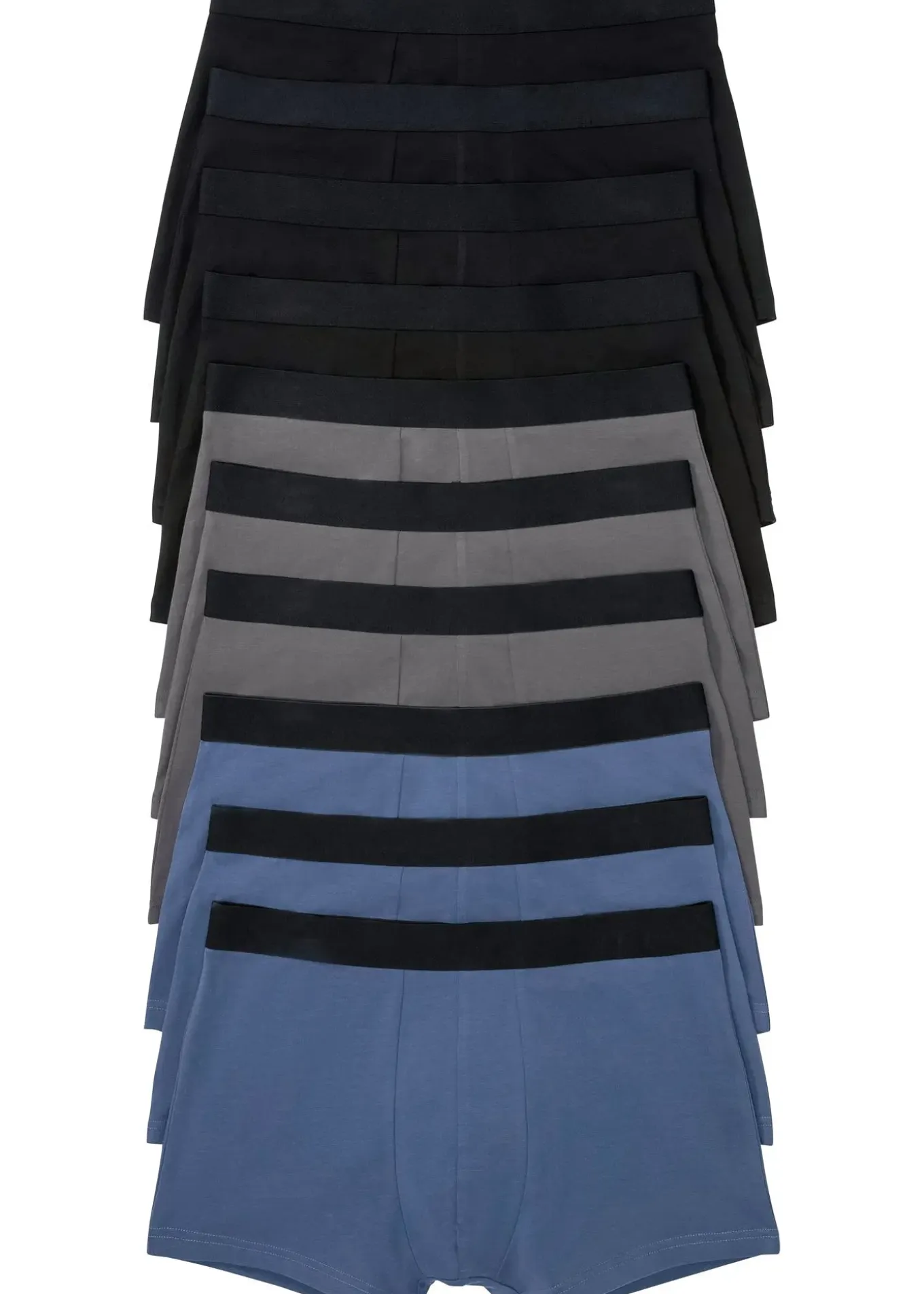 Lot de 10 boxers coton