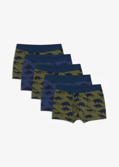 Lot de 5 boxers coton