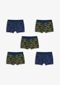 Lot de 5 boxers coton
