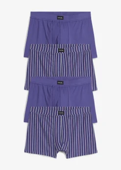 Lot de 4 boxers coton