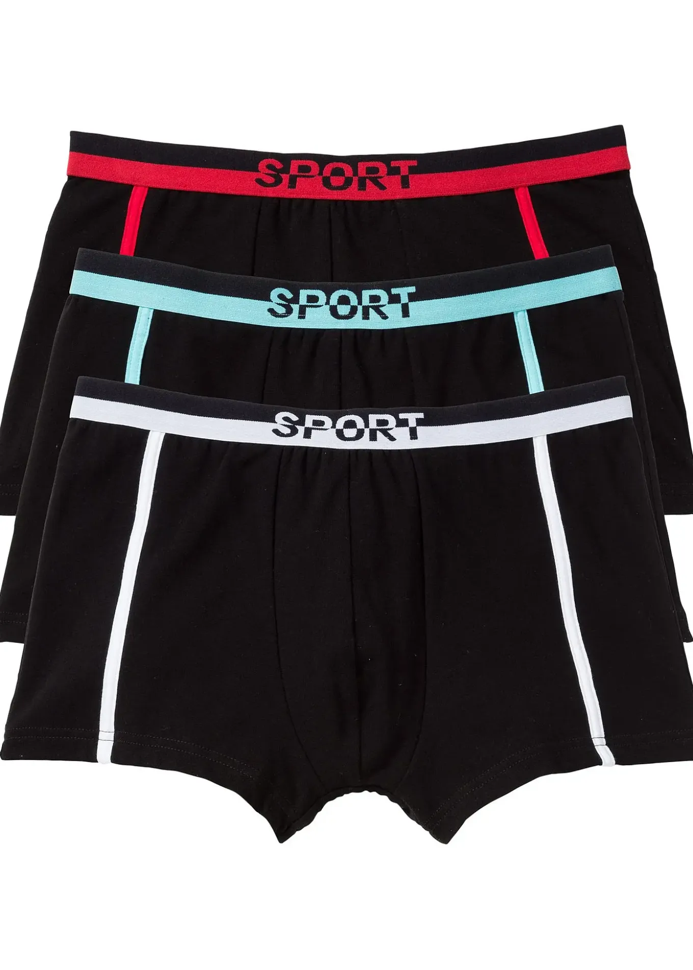 Lot de 3 boxers coton
