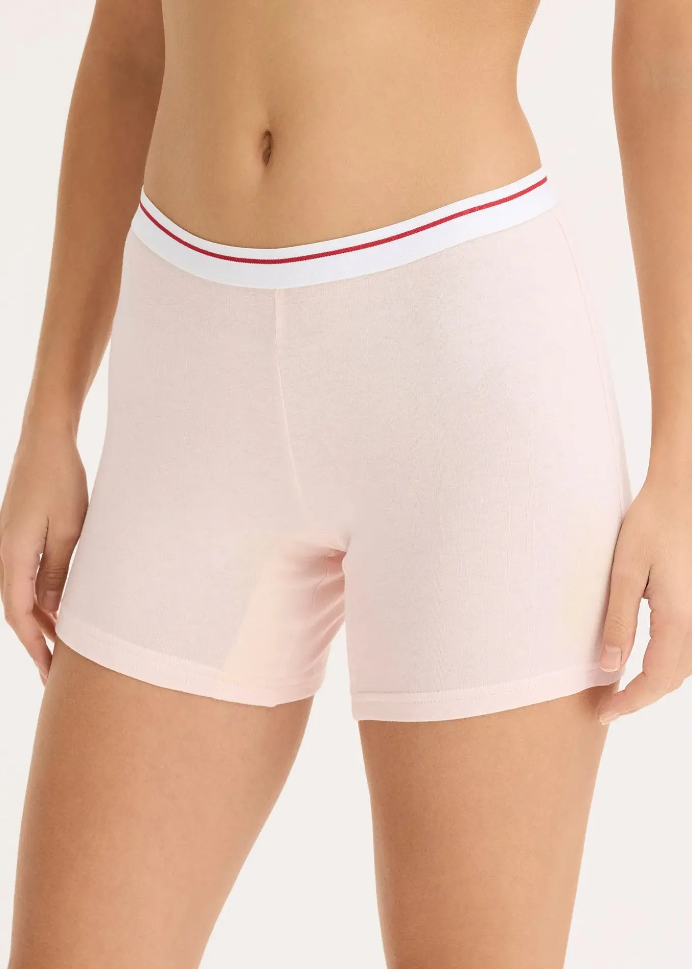 Lot de 4 boxers coton mi-longs pour femme