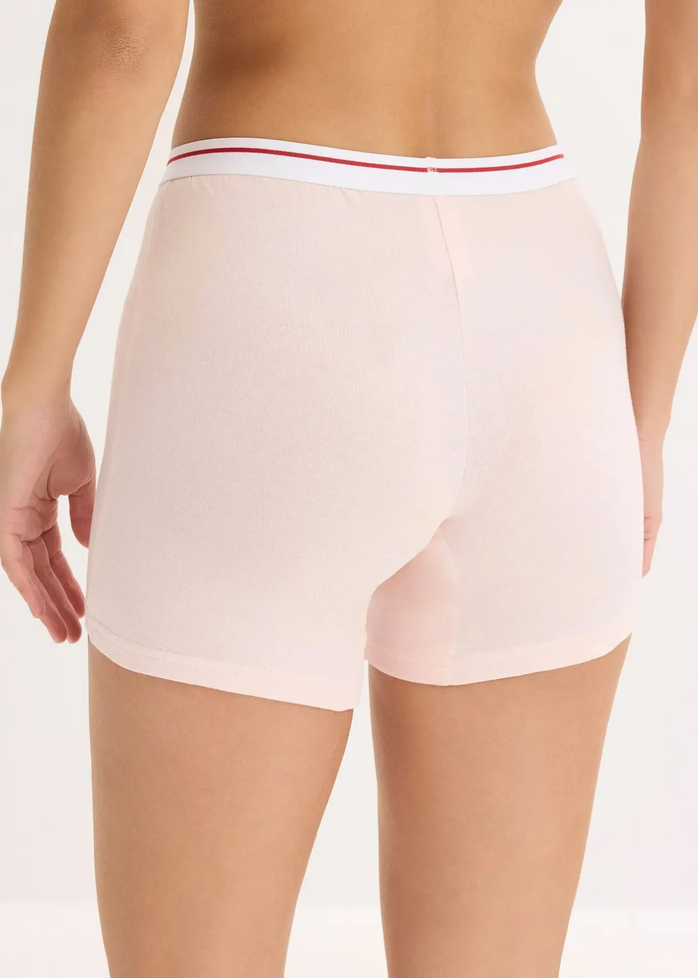 Lot de 4 boxers coton mi-longs pour femme
