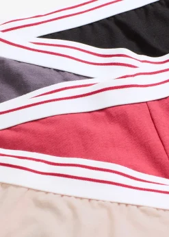 Lot de 4 boxers coton mi-longs pour femme