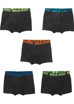 Lot de 5 boxers en coton doux