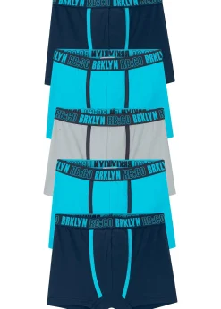 Lot de 5 boxers en coton doux et extensible