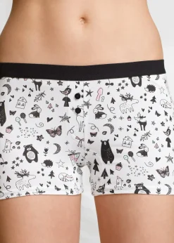 Lot de 4 boxers femme