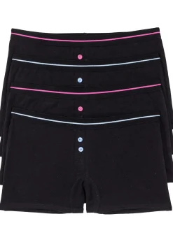 Lot de 4 boxers femme