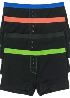 Lot de 4 boxers femme