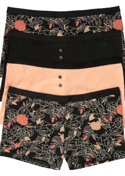 Lot de 4 boxers femme