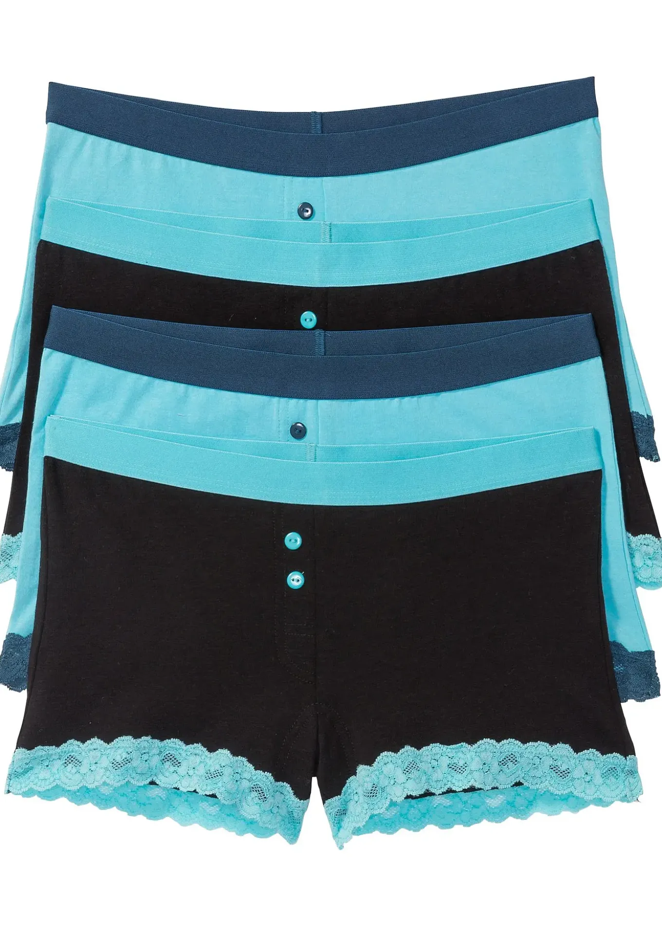 Lot de 4 boxers femme