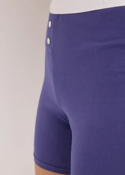 Lot de 4 boxers femme coton mi-longs