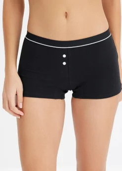 Lot de 4 boxers femme coton