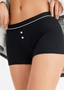 Lot de 4 boxers femme coton