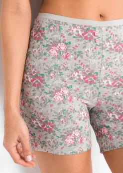 Lot de 4 boxers femme longs taille haute