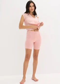 Lot de 3 boxers femme longs en coton extensible