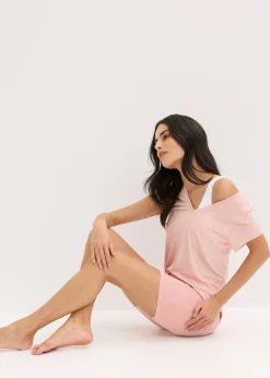 Lot de 3 boxers femme longs en coton extensible