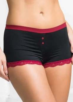 Lot de 3 boxers femme microfibre