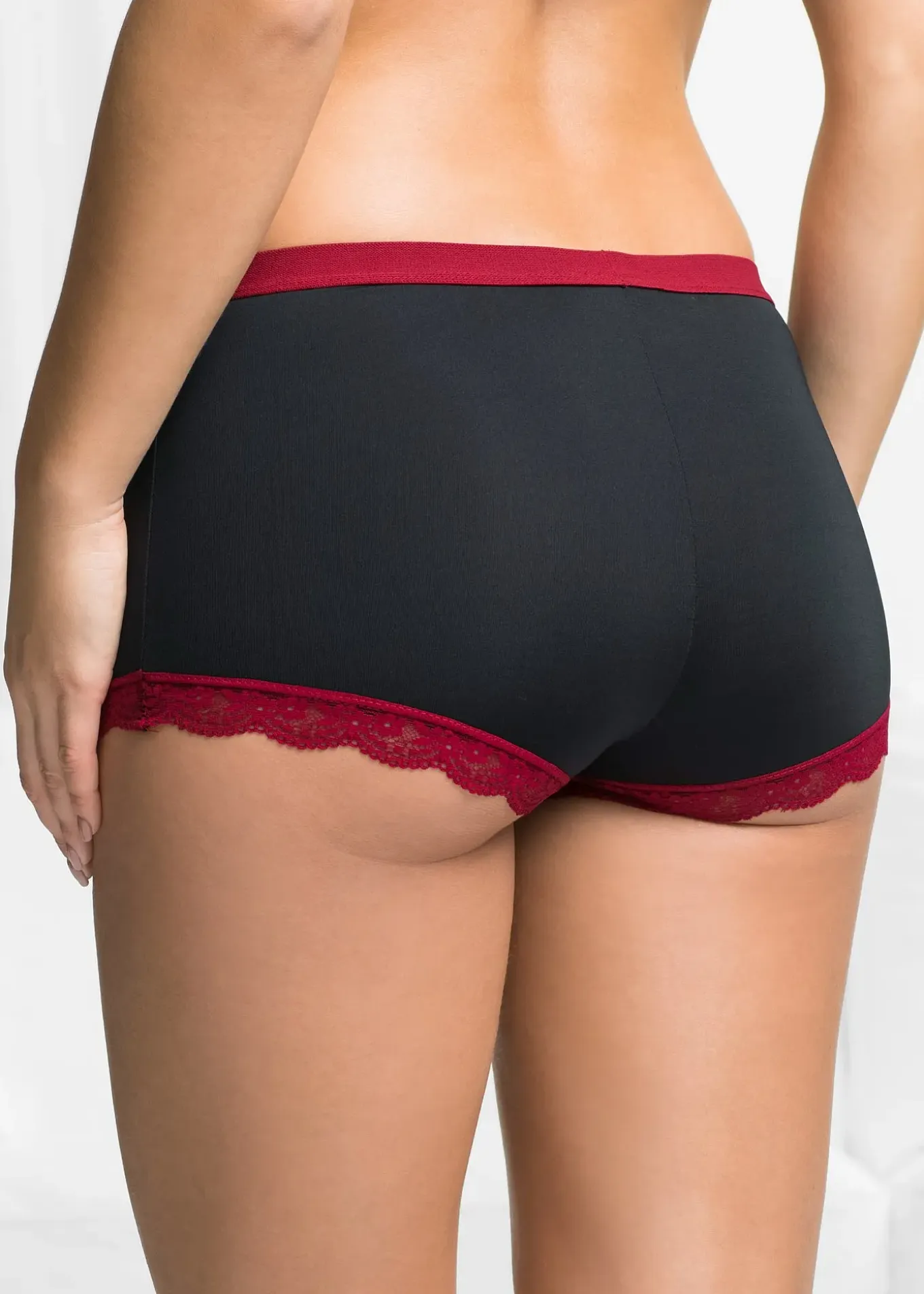 Lot de 3 boxers femme microfibre