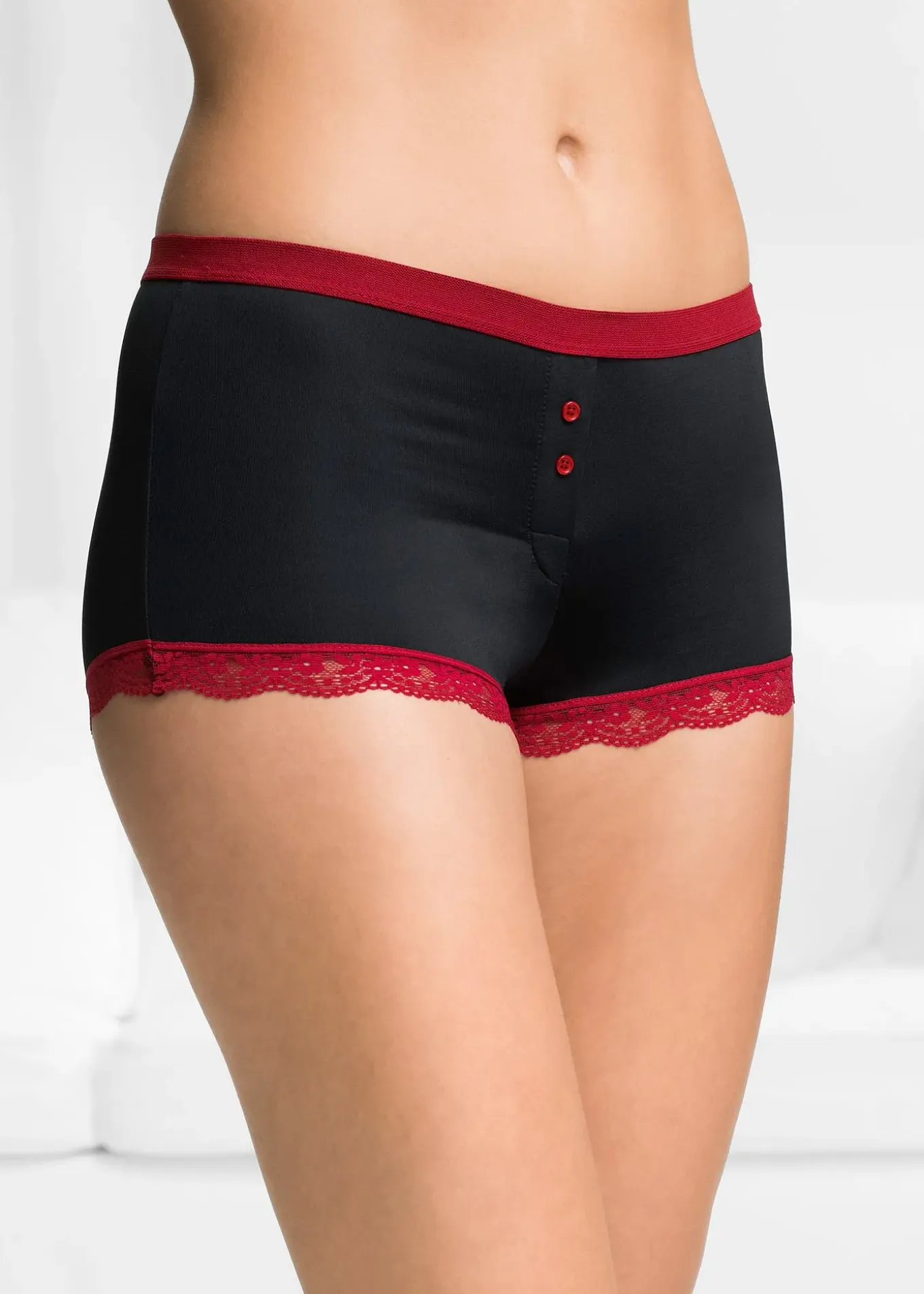 Lot de 3 boxers femme microfibre