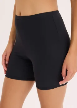 Lot de 4 boxers femme mi-longs taille haute