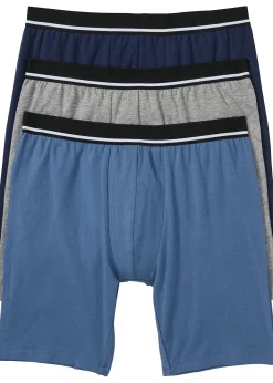 Lot de 3 boxers longs